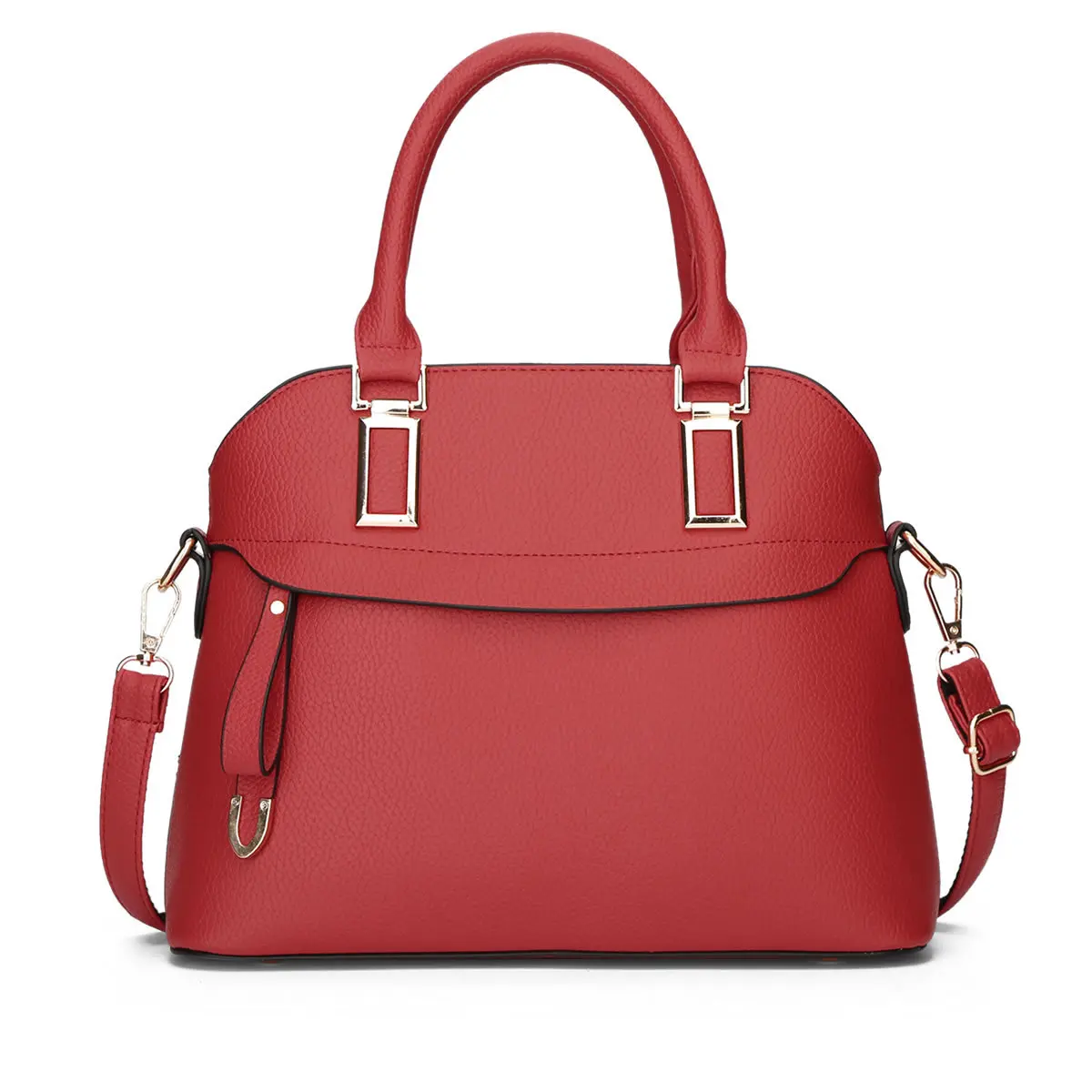 Высококачественные сумки на плечо, модная женская сумка в виде ракушки, Cplor, сумки-мессенджеры для женщин, кожаная сумка, основной bolso - Цвет: red