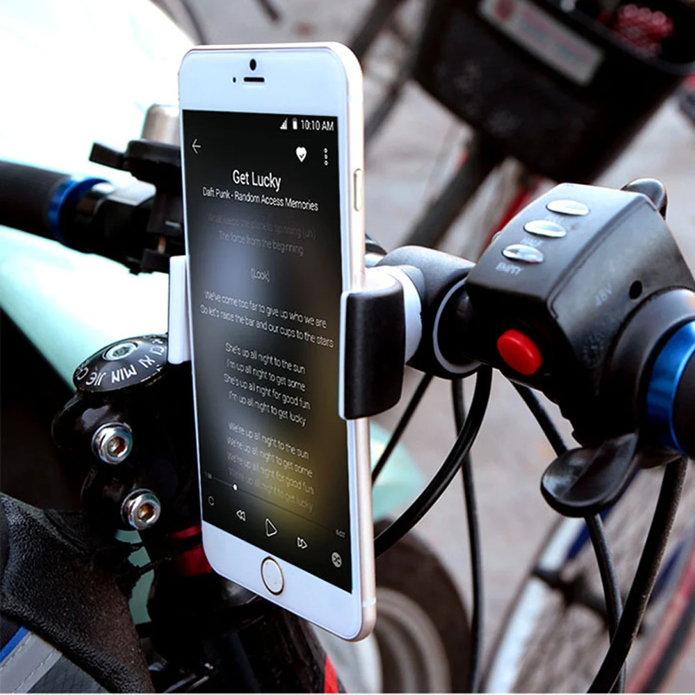 Универсальный велосипедный держатель сотового телефона для автомобиля на 360 градусов, подставка для iPhone 8X7, samsung, Xiaomi, huawei, LG, htc