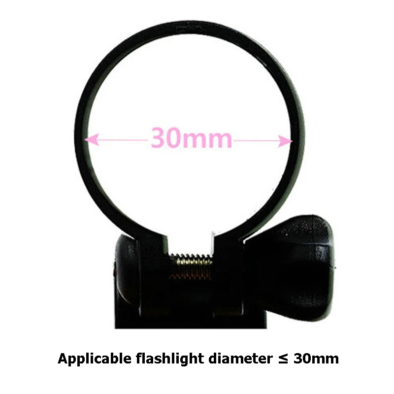 Bicycle Light Lamp Stand Holder Portable Cycling LED Flashlight Rotation Grip Bike Torch Clamp Mount Bracket Accessories SW0004 (8)