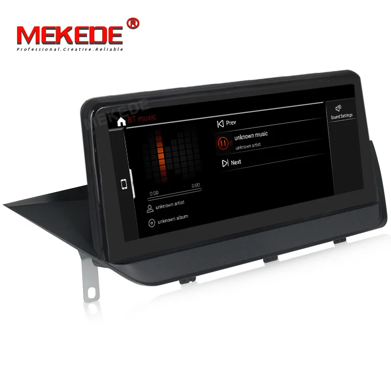 Perfect MEKEDE Qualcomm 8 core Android 9.0 4G lte Car DVD player multimedia player for BMW X1 E84 2009-2015 4G RAM 64G ROM WIFI BT GPS 2