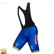 Профессиональная команда UCI Панталоны 16D гелевая накладка Wanty велосипедного спорта Костюмы Ciclismo Bicicleta Для мужчин для езды на мотоцикле, велосипеде Биб шорты