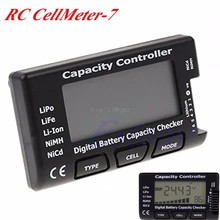 Nice Digital Battery Capacity Checker RC CellMeter 7 For LiPo LiFe Li-ion NiMH Nicd -B119