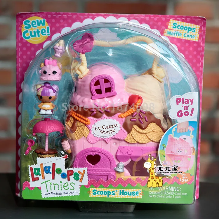 Мини Lalaloopsy кукла Tinies дом набор детские игрушки куклы для девочек детские рождественские подарки