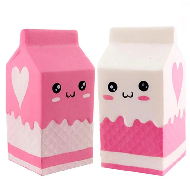 Jumbo молочная коробка мягкая ПУ имитация серии игрушки медленный Boost крем Ароматизированная мягкая сжимающая Игрушка антистресс для ребенка подарок