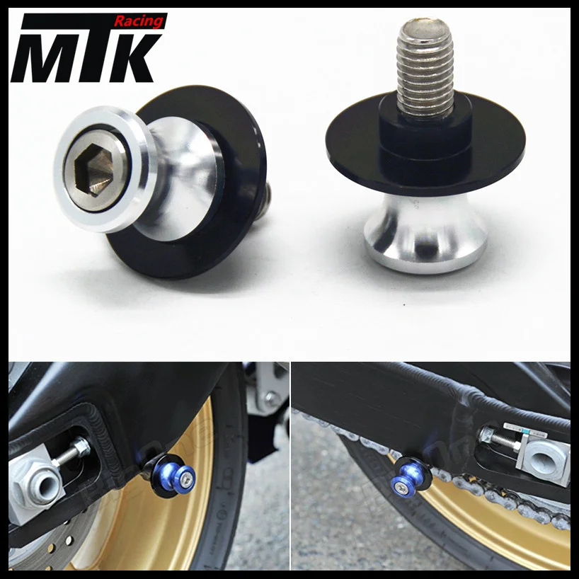 MTKRACING Бесплатная доставка Новый M6 мотоцикл маятник катушки слайдер стенд винты для V-Макс Ямаха YZF Р1 Р3 Р6 Р25 MT09 Триумф MTKRACING Бесплатная доставка Новый M6 мотоцикл маятник катушки слайдер стенд винты для V-Макс Ямаха YZF Р1 Р3 Р6 Р25 MT09 Триумф