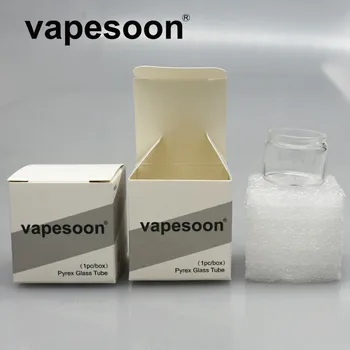 

3pcs/lot Original vapesoon replacement pyrex extend glass tube for uwell Crown 4 6ml Atomizer Tank