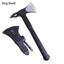 King Sea тактический топор Томагавк армейский открытый охотничий кемпинг мачете выживания Топор с ручкой из стекловолокна