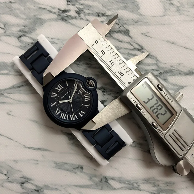 Новинка, высокое качество, кнопочные часы со скрытой застежкой и стальным ремешком, подарок на год, часы с индивидуальным дизайном, часы с римским циферблатом
