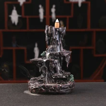Запуск пирамидки благовоний в форме горы курильница для благовоний горелка курильница для дома чайная комната кабинет спальня Храма Украшения