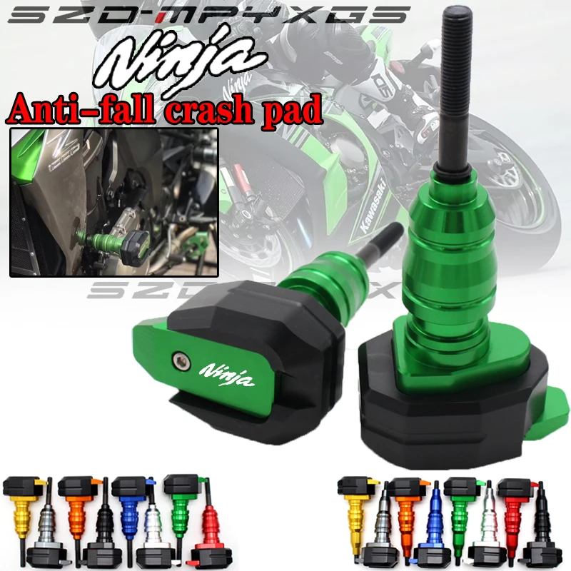 

Motorcycle Frame Sliders Screw Crash Pad Cover Falling Protector Guard for KAWASAKI NINJA 300 250 400 650 ZX6R 636R ZX10R H2 H2R