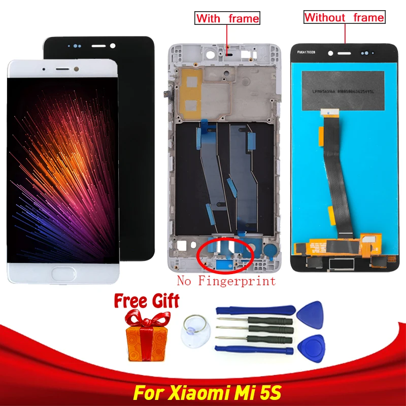 

For Xiaomi Mi 5s LCD display Touch Screen replacements for Xiaomi Mi 5S Mi5S display lcd touch screen modules