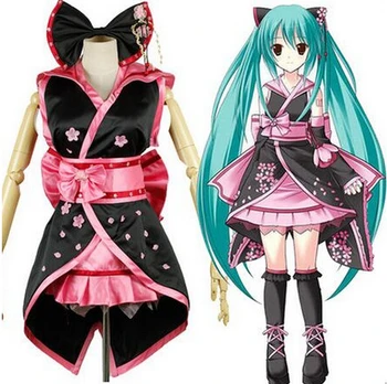 

hatsune miku costume hatsune miku cosplay japanese kimono clothes kimono cosplay anime costumes for women