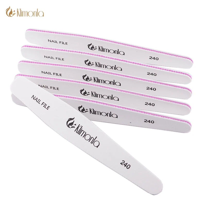 

Professional Nail File 240 Grit Emery Board Nail Files 10PCS/Pack White Nail Art Sanding Salon Buffer Manicure Pedicure Tools