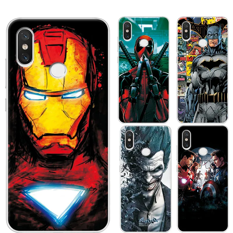 

Charming Case For Xiaomi Redmi Note 5 Pro Cover Avengers Iron Man Phone Cases For Redmi note 5 pro Covers 7 Note5 Global Version