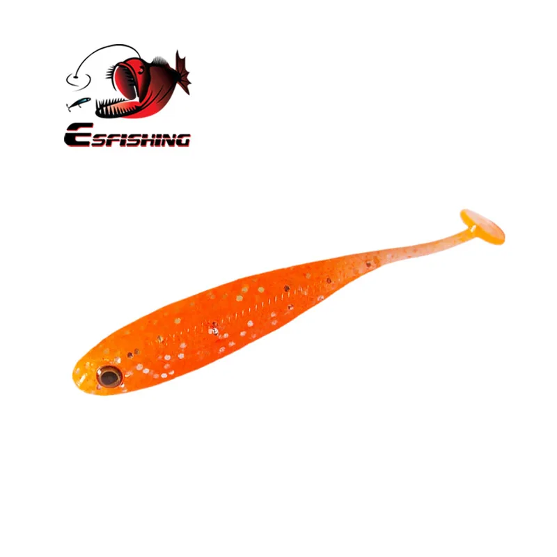 Esfishing 3D рыболовные приманки T Glossy Shad 7 см 2,8 г рыболовная приманка Весна Мягкие приманки Isca искусственные снасти для морской рыбалки