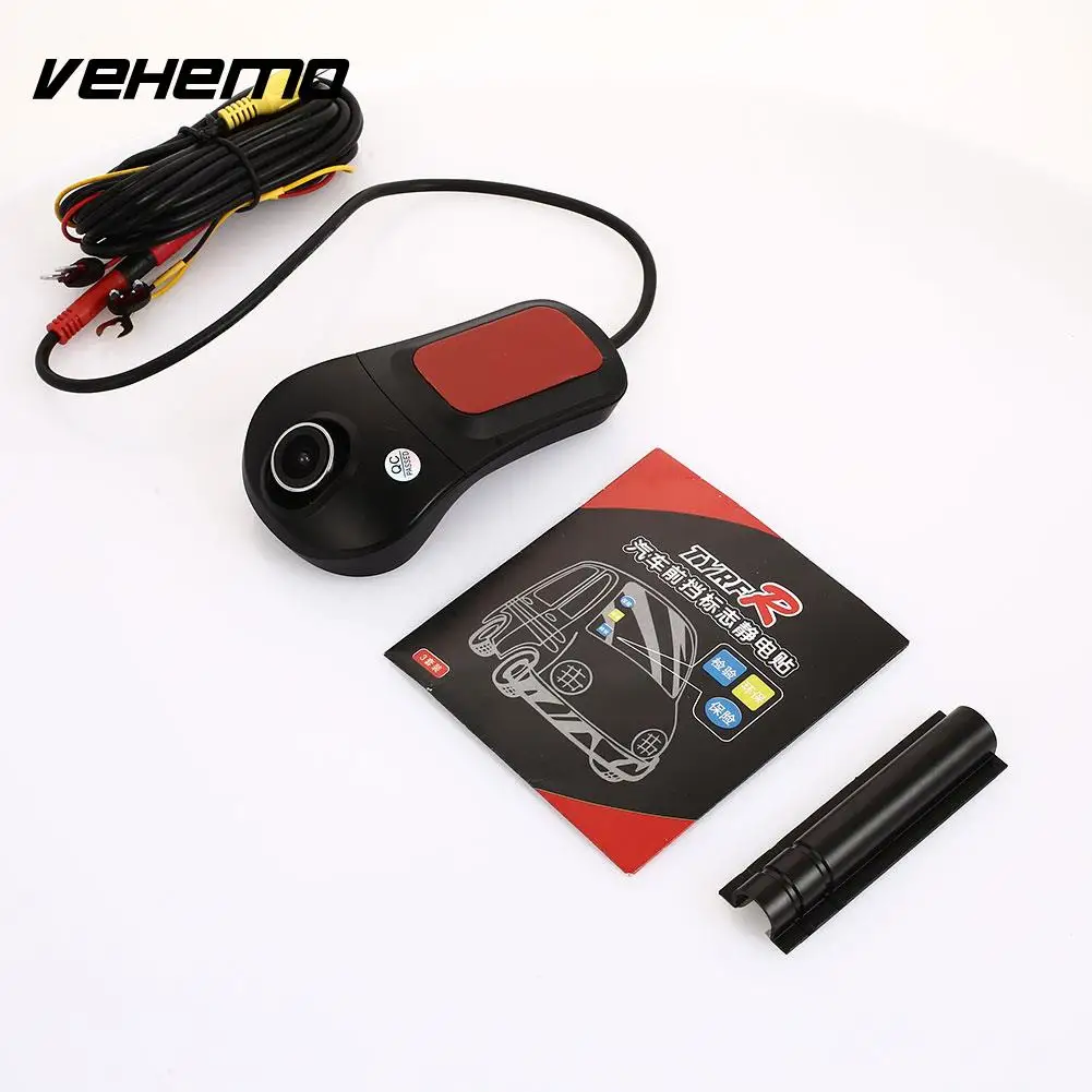 Vehemo HD 1080 P один объектив Wifi Автомобильный видеорегистратор ночного видения для