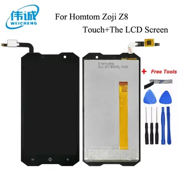 

WEICHENG Tested Well For Homtom Zoji Z8 LCD Display+Touch Screen Digitizer Assembly For zojii z8 Accessory+Free Tools