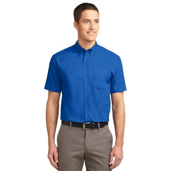 Port Authority S508 Short Sleeve Easy Care Shirt Strong Blue - 5XL