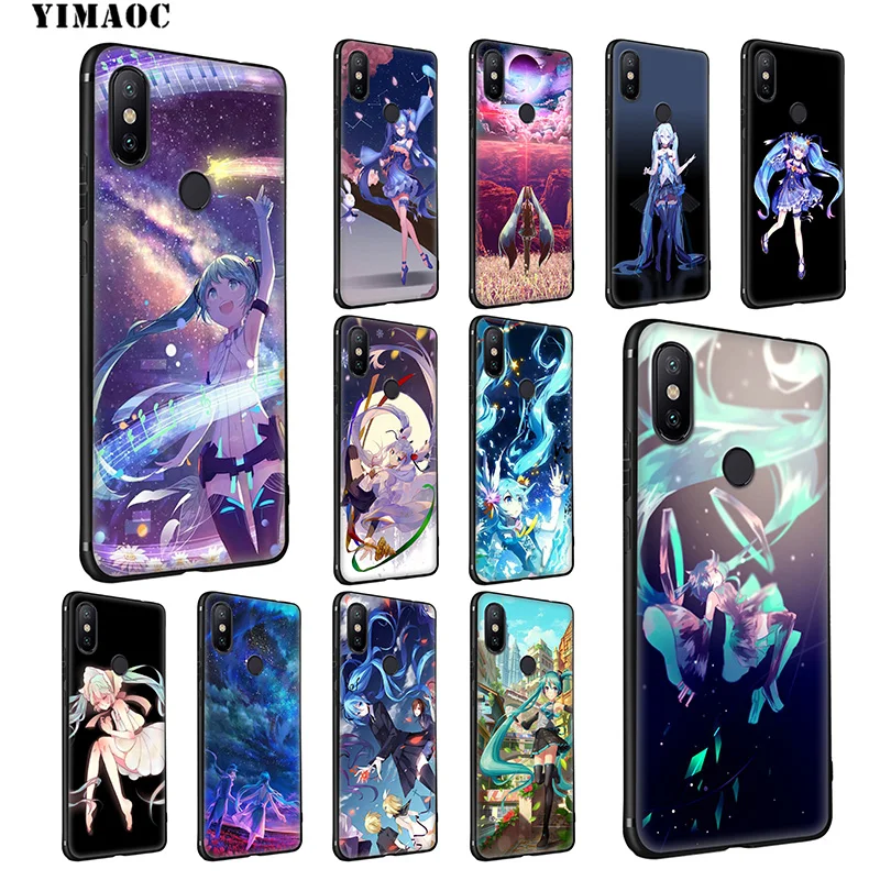 YIMAOC Hatsune аниме Мику Мягкий силиконовый чехол для телефона Xiaomi Redmi 7A Note 7 6 6A 5 4 4X 4A 5A S2