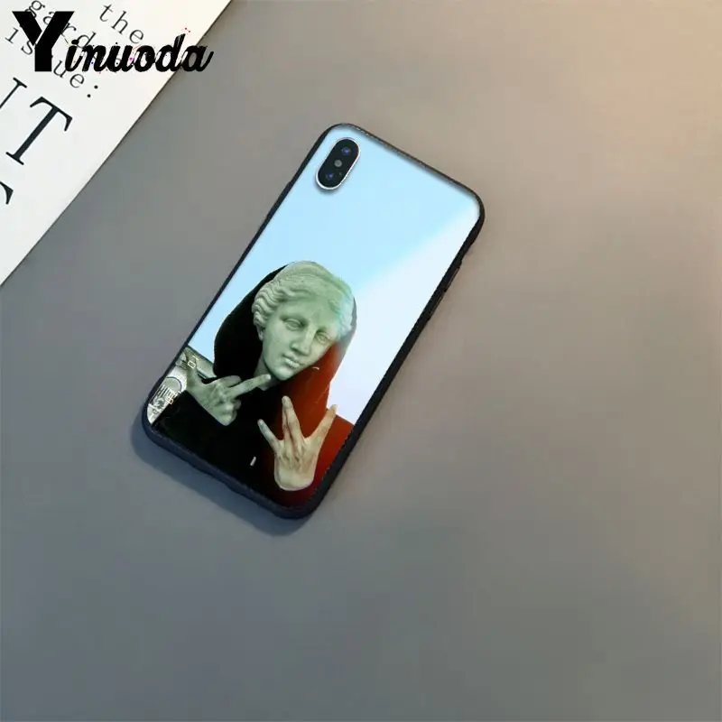 Силиконовый чехол Yinuoda для iPhone 8 7 6 6S 6Plus X XS MAX 5 5S SE XR 11 pro max|Чехлы-накладки| |