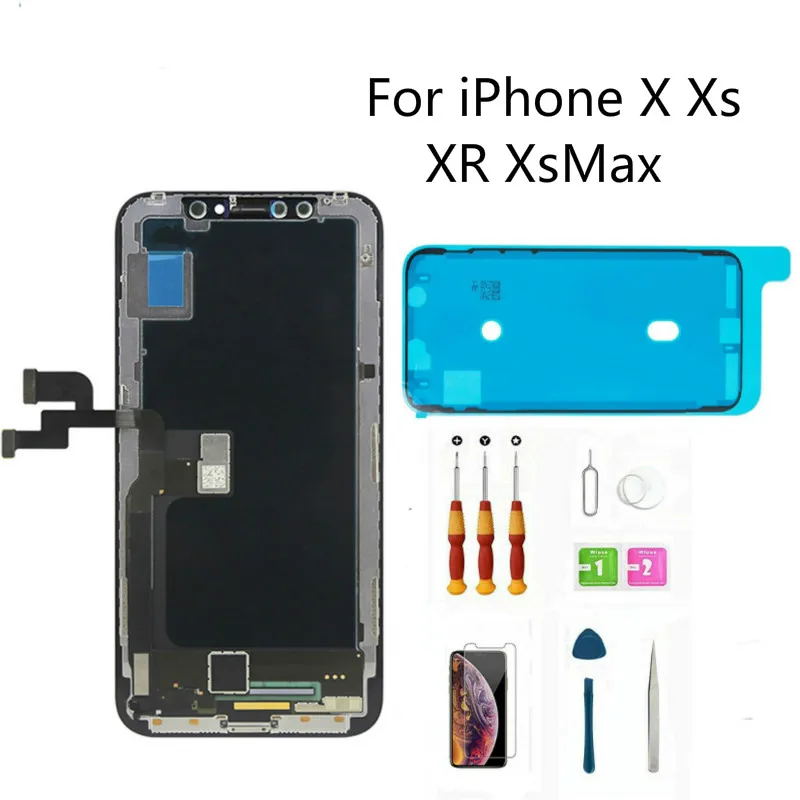 ЖК-дисплей для iPhone X Xs ЖК-дисплей для Tianma OEM сенсорный экран lcd S с дигитайзером запасные части для iPhone XsMax XR