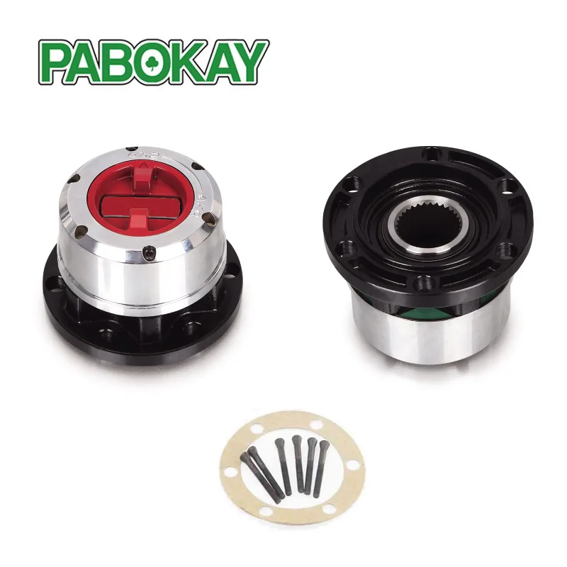 2 шт. x для NISSAN патруль 4x4 PU 90-up TATA Sumo all FORD Maverick 90-Бесплатные ступицы блокировки