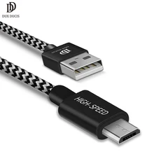 Кабель Micro USB 2A нейлоновый плетеный кабель для быстрой зарядки для Umidigi A3 Pro C2 C Note 2 Vernee M3 T3 Pro M7 M6 Micro USB зарядный шнур