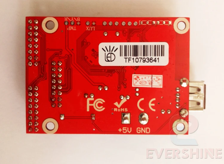 TF-S6UW led controll card WIFI+USB-disk Led single & double color controller card tf-s6uw wifi card usage for indoor and outdoor (6)