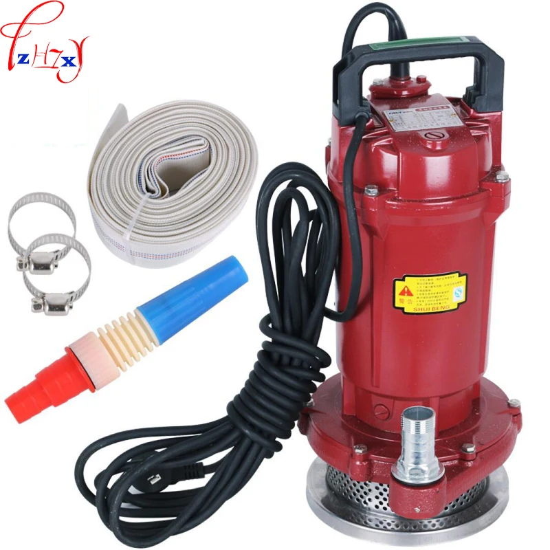 

Household light water submersible pump vertical electric farm extraction pump small sprinkler pump 220V 1100W