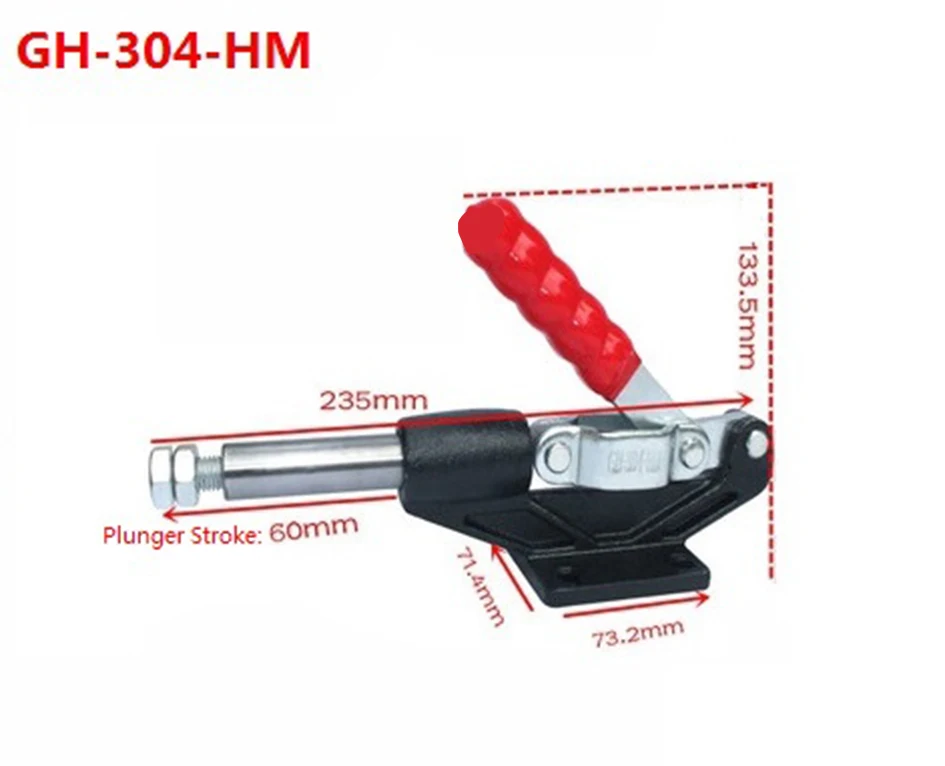 1PC Push Pull Operated Type GH 304 HM Holding Capacity 680kgs Plunger