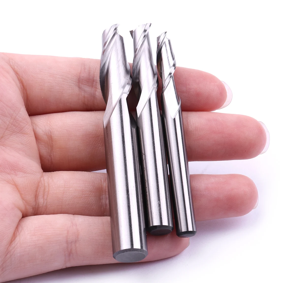 8mm HSS 2 Edge Flute End Mill Cutter Drill Bits Milling Cutter 8X8X18X66mm