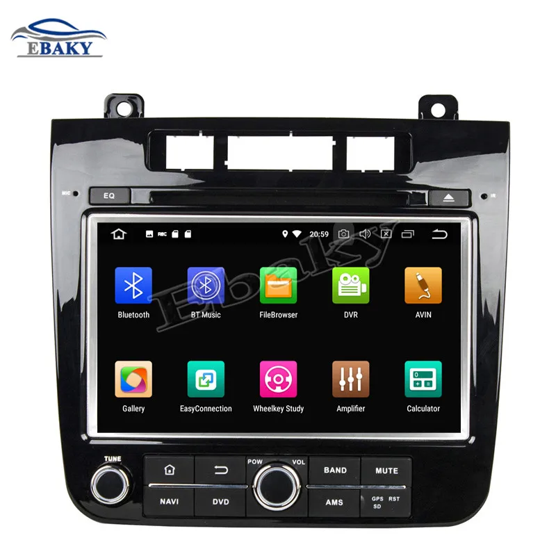 Best 2din 8inch 4GB RAM 32/64GB ROM Octa Core Android 9.0 Car DVD Radio for VW TOUAREG 2010 2011 2012 2013 2014 with GPS/WIFI 1