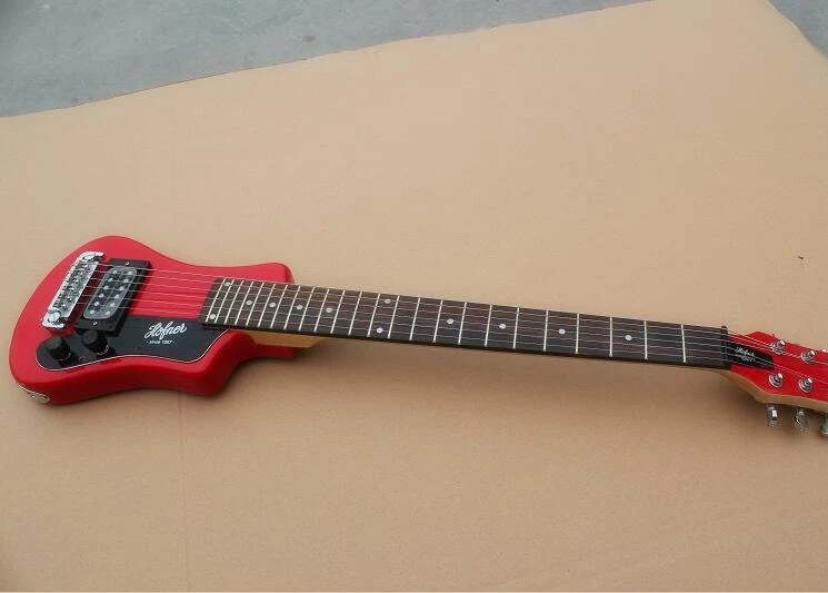 Nuevo estilo portátil guitarra eléctrica Alemania viaje enviar Bale como regalo 0331|guitar hofner|portable electric guitarelectric guitar - AliExpress
