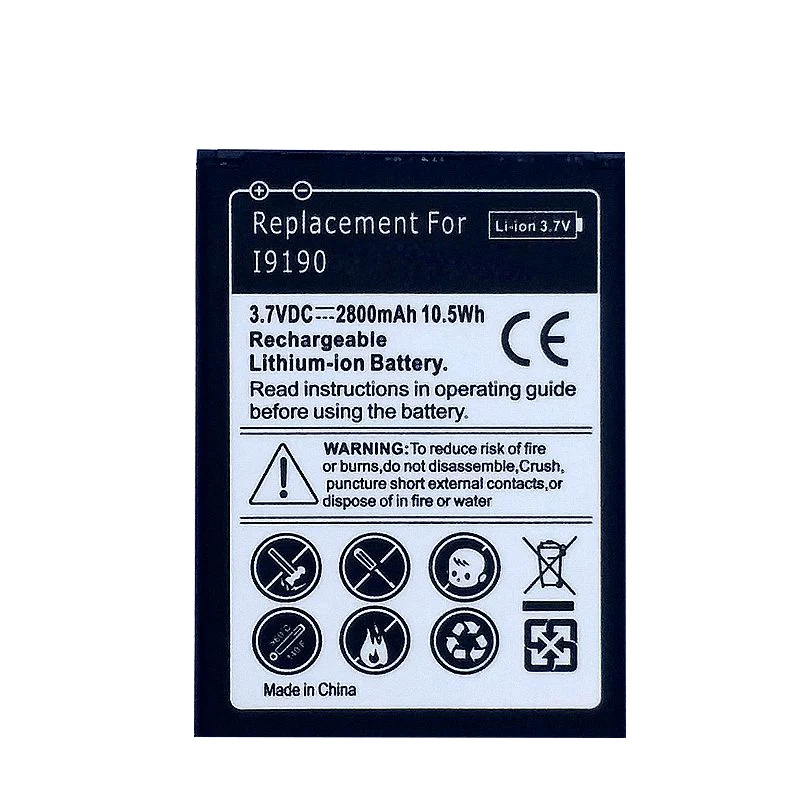

Phone Battery for Samsung Galaxy S4 mini S 4 mini SIV mini i9195 i9190 I9192 i9198 4 contacts no NFC Rechargeable batteries