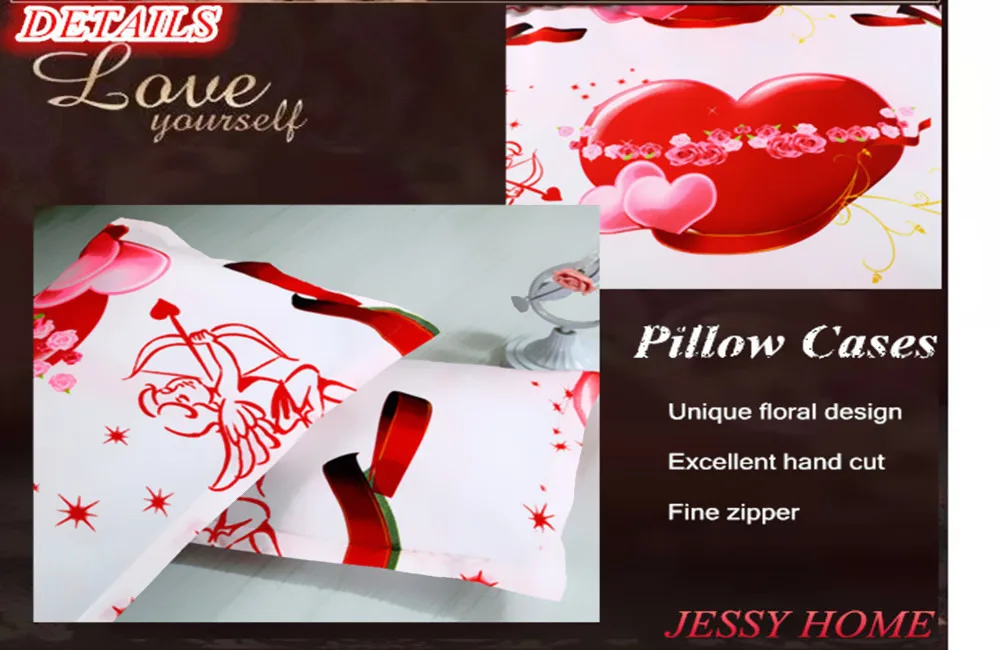 3Dprinted Polyester bed sheet 4 pcs Bedding Set Sketching With Style Attractive Magnificent (3)