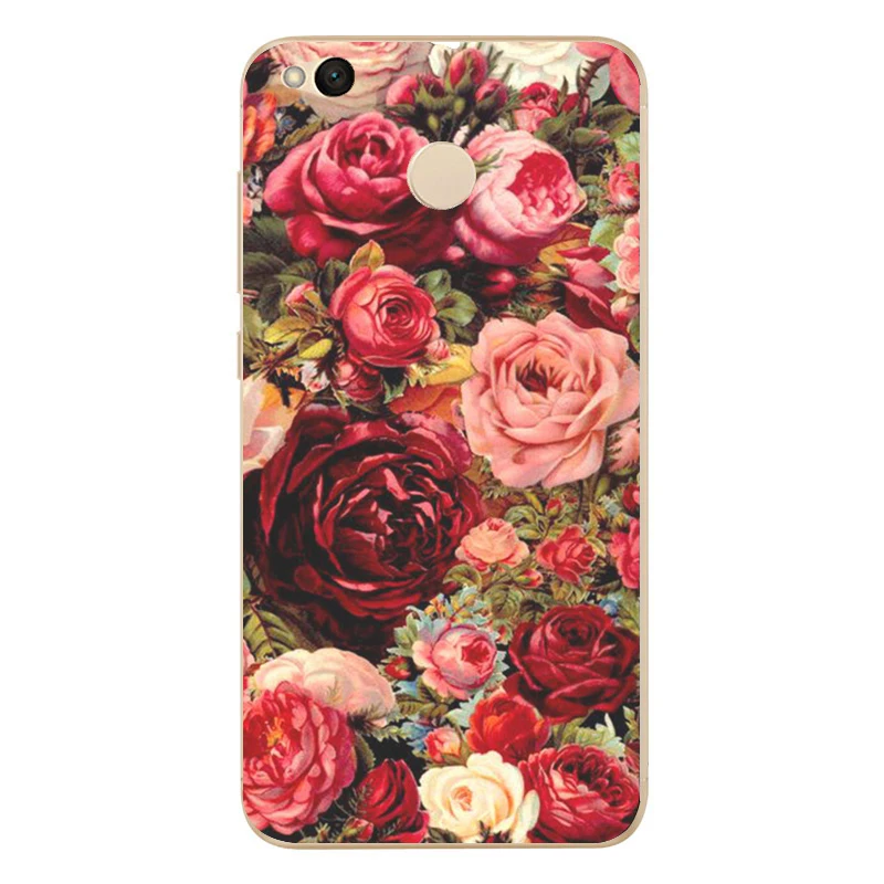 For Xiaomi Redmi 4X Hongmi 4 x Phone Case Cute Colorful Soft TPU Silicone protective Cover 0810 | Мобильные телефоны и