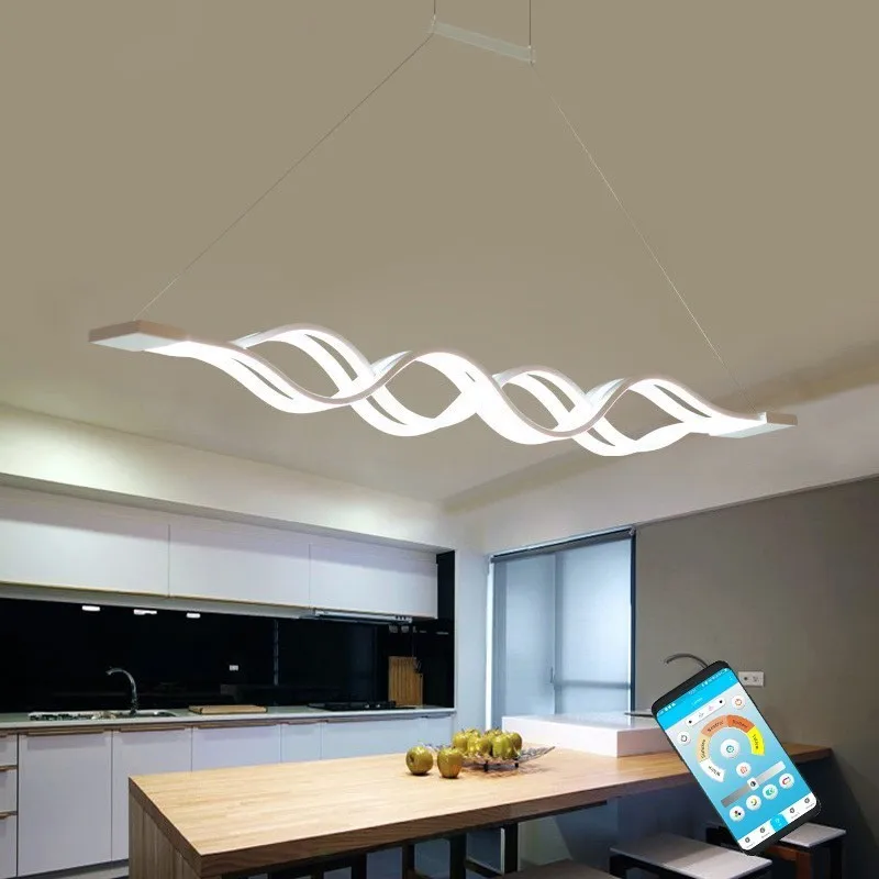  Modern LED Pendant Lights For Dining Room Kitchen Fixtures Home Bedroom Decor Suspension Hanging La - 32915997891