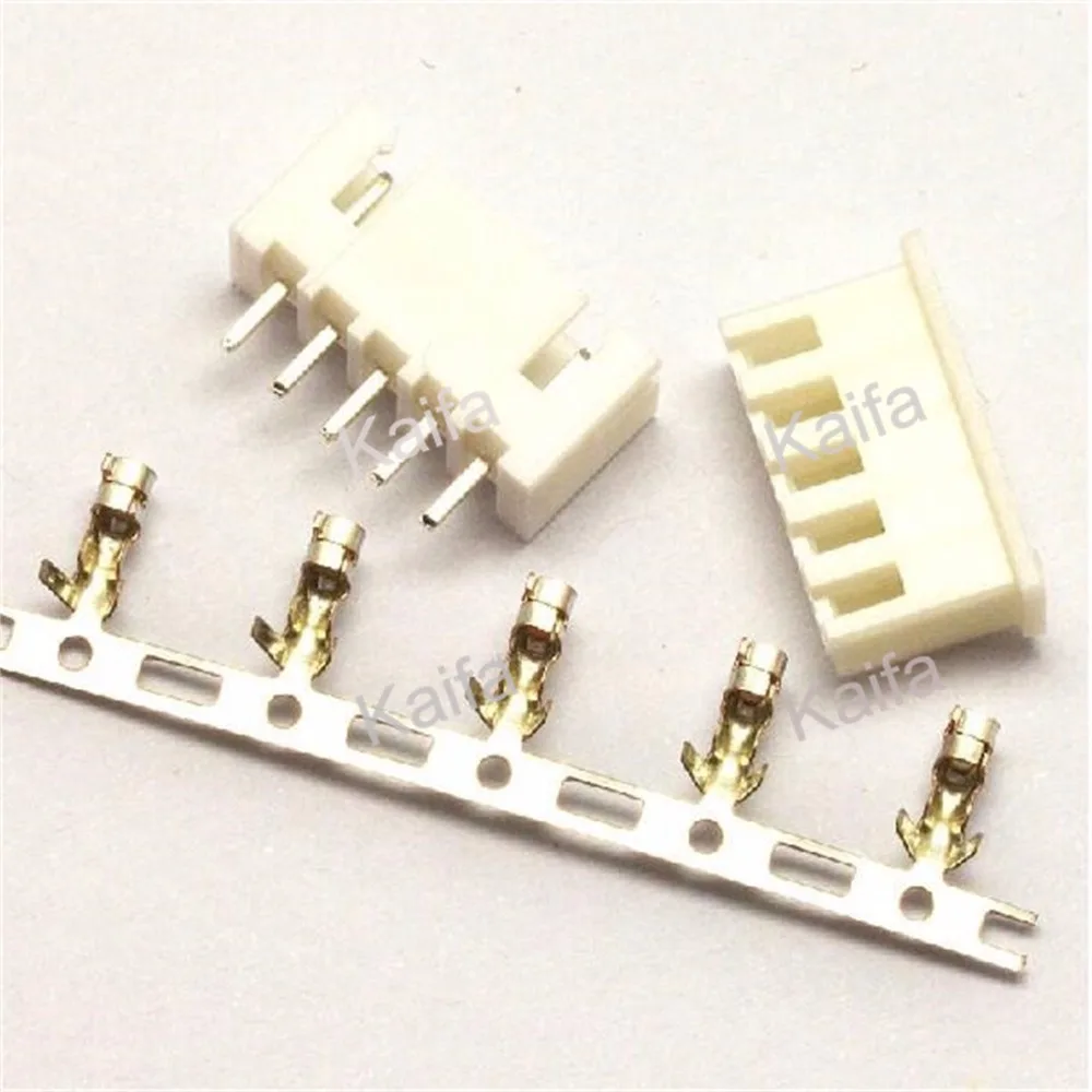 

100pcs/Lot 5 Pin Connector Leads Header 2.54mm XH-5P Kit Housing Pin header Terminal ,JCJ0008,YL