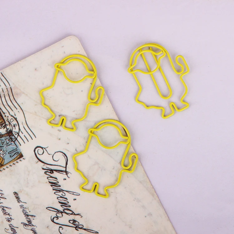 

Paper Clip Cartoon Creative Clip Office Hand Clip Pin Bookmark Shool Stationary Office Clip Paperclips Metal Kawaii Stationery