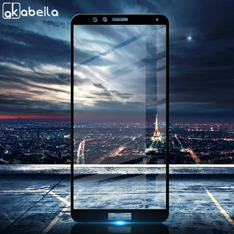 Полное покрытие закаленное стекло для Huawei Honor 8 X Max защитная пленка экрана XMax