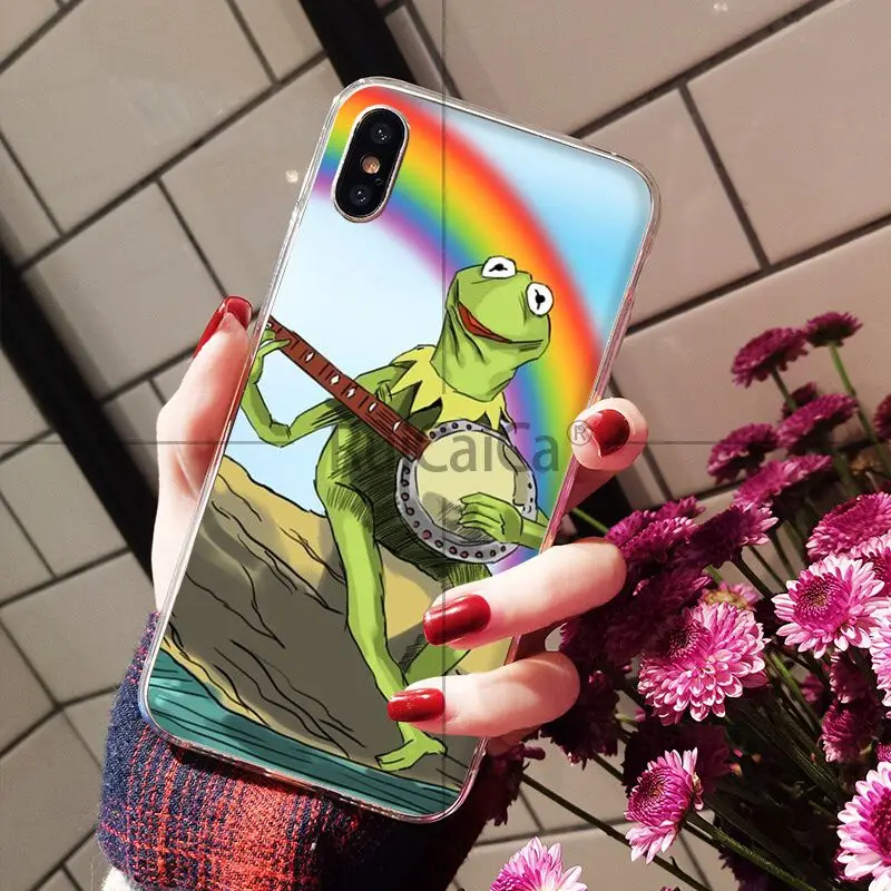 Kermit the Green frog Funny Cute Gay