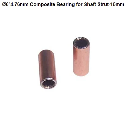 CPV 62192  RC boat parts D6*4.76 mm Composite Bearing for Shaft Strut -15mm