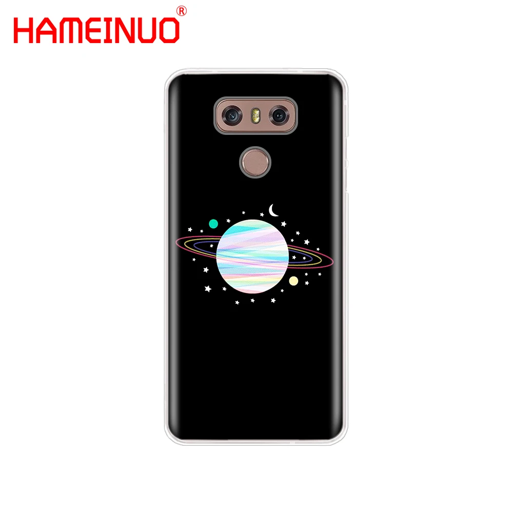HAMEINUO чехол для телефона с изображением космоса любви Луны астронавта кота LG G7 Q6 G6