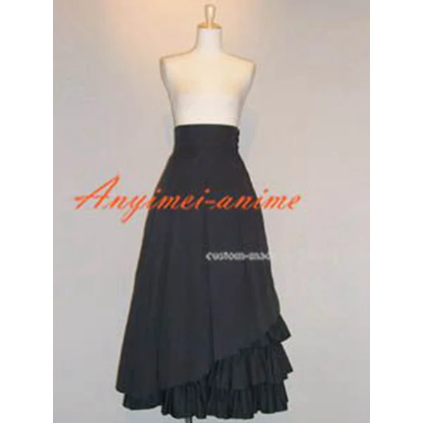 Gothic Lolita Punk Mode Katoenen Rok Jurk Cosplay Kostuum maatwerk [CK616]