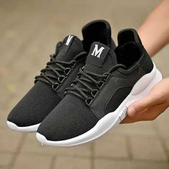 

2018 brand flats LOVERS Couple shoes Mens Casual shoes fashion men summer Breathable shoes casual lightweight mesh sneaker WD-43