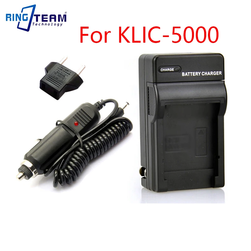 Replacement KLIC-5000 Battery Charger for CNP30 FNP60 MDV-4 DB40 OD525 LI20B D-L12 17 1037 1137 BT3 S301 VBA10 DC-S5 DC-S6 | Электроника