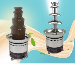 Commercial 4 Tiers Chocolate Fountain Machine Hot pot Waterfall Machine 220V 110V Electric Chocolate Fonduce