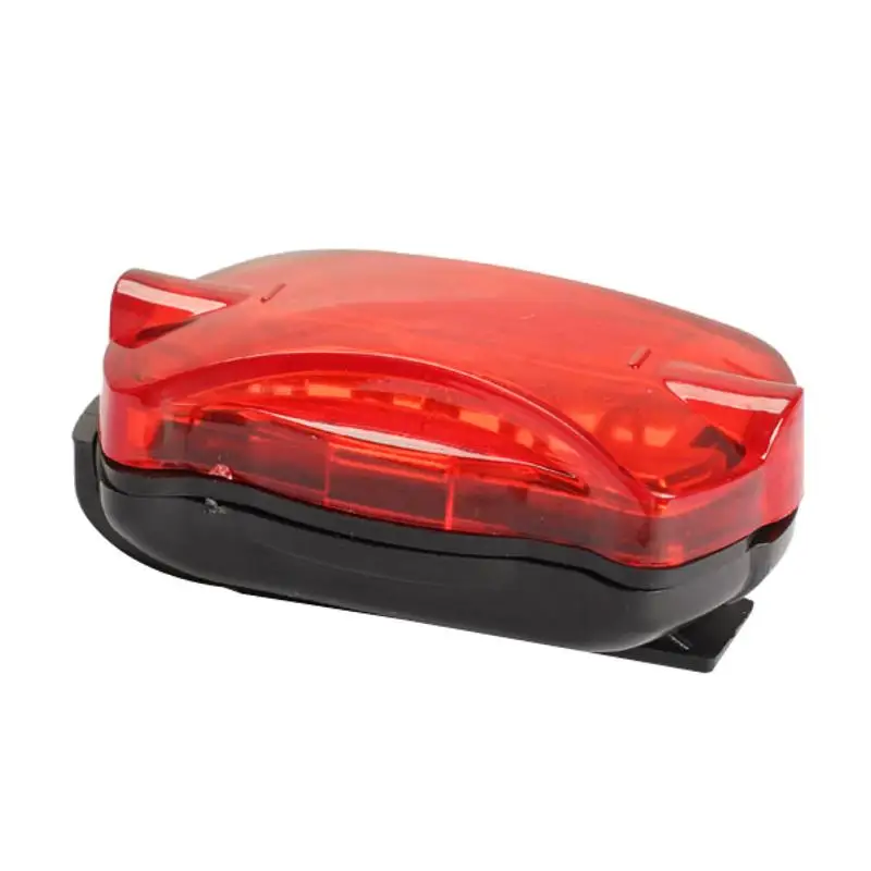 Cheap Super Bright Bicycle LED Rear Lamp Tail Back Light 6 Flash Modes Waterproof Powered By AAA Battery High Quality 3