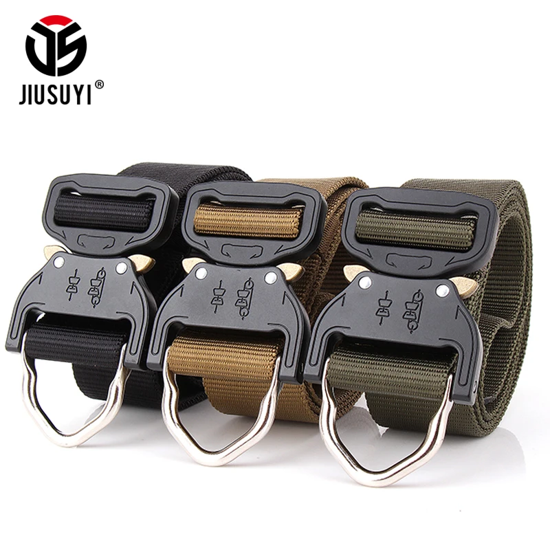 Billige SWAT 1000D Verdicken Nylon Militärische Ausrüstung Taktische Rigger Gürtel Metall Schnalle Knock Off Armee Military Bund Gürtel Breite 3,8 cm