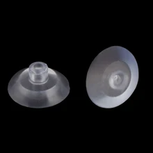 18mm 20Pcs Suction Cups Sucker Hanger PVC Suction Cups Glass Pad For Table Desk Home Accessories sweet lovers keys storage hooks with memo pad set suction cups 1kg max load